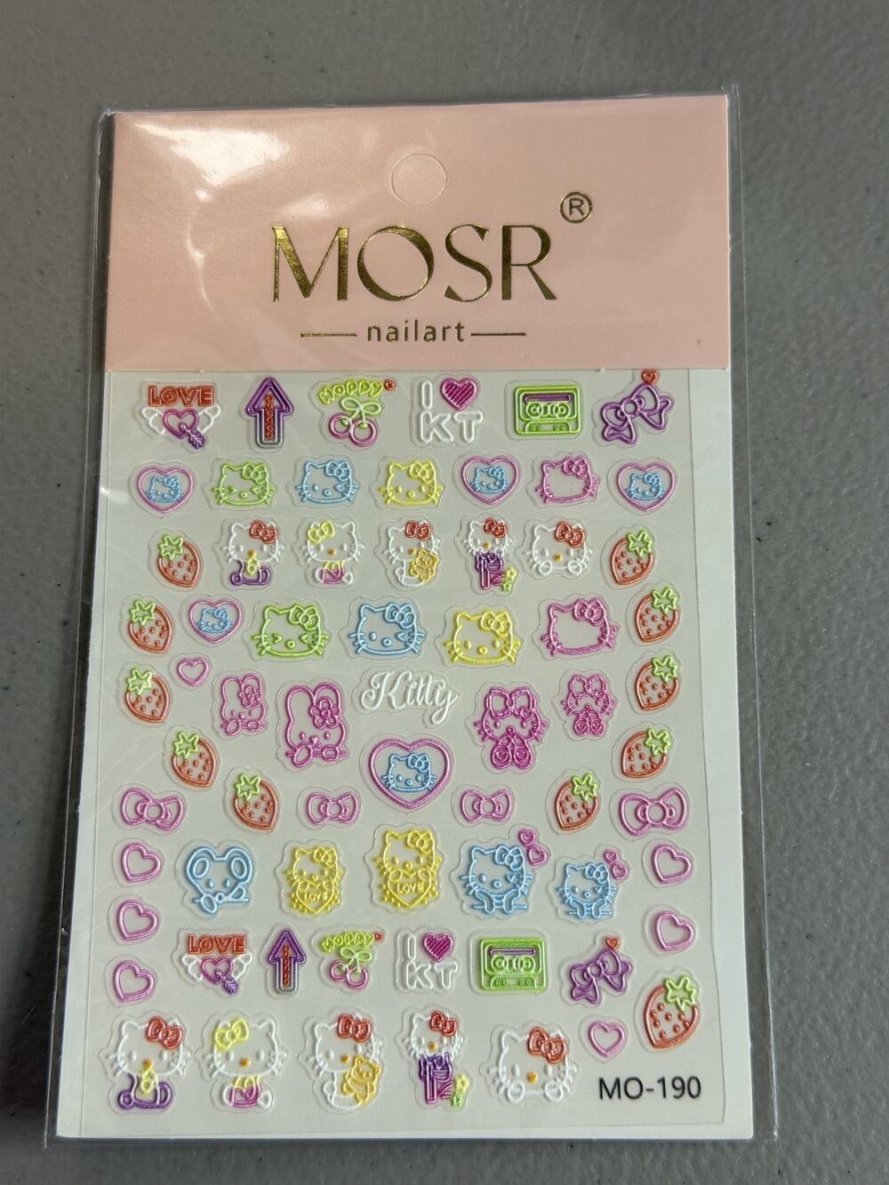 #HK-722 Hello Kitty Nail Stickers